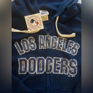 Majestic Dodgers Hoodie NWT